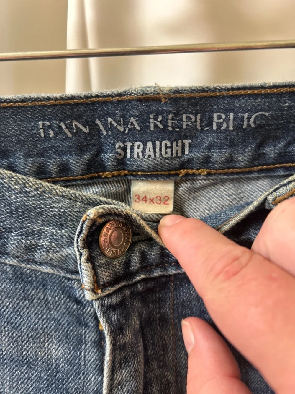 Banana Republic Straight Leg Denim Jeans